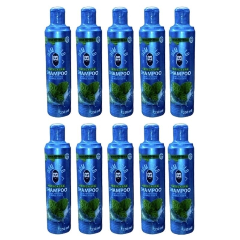 10x Shampoo AntiCaspa Dom Pelo Revenda