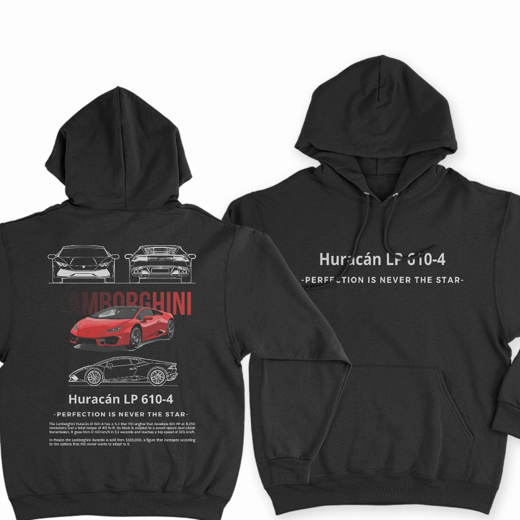 Casaco de Frio Lamborghini Blusa de Moletom Com capuz ou sem Capuz Casaco de Frio Unissex Sueter Promoção