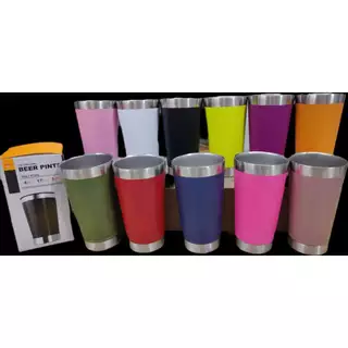 copo térmico de inox com abridor 473ml serva gelado e quente