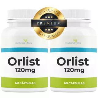 Kit 2 Potes Orlist 120mg - 60 Cápsulas