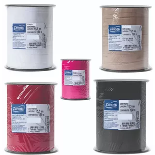 Elástico Viés Zanotti 15.5 mm Rolo com 100 metros Mexicano em Oferta na Shopee