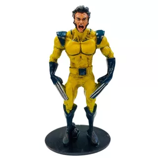 Boneco Wolverine X- Men Logan Filme Colecionável Estatueta Estátua de Resina