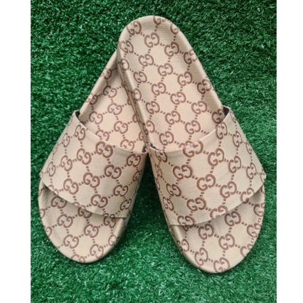sandália chinelo slide Gucci GG supreme origine envio imediato.