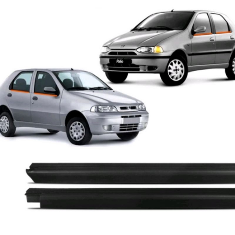 Par Pestana Externa Dianteira e Traseira Palio 4 Portas Lado Esquerdo