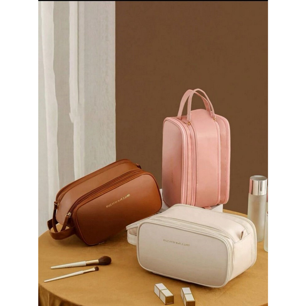 Necessaire Bolsa de Maquiagem Tendência 2024 Grande Multifuncional Viagem Produto de Higiene Tendência 2024
