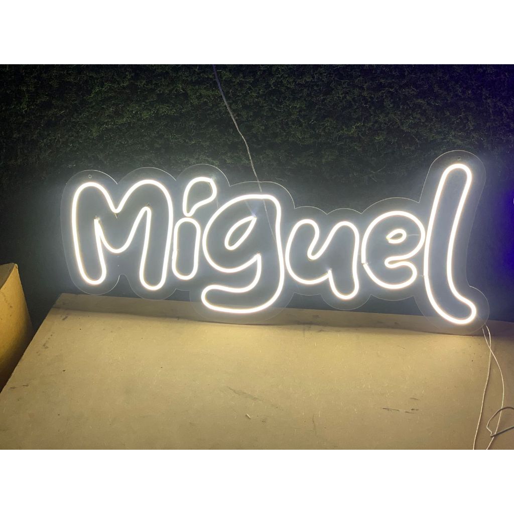 Luminária Painel Luminoso Neon Led Nome Personalizado | Shopee Brasil