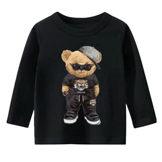 Camiseta Infantil Menino Manga Longa Masculina Gola Redonda / Promoção