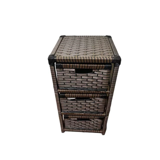 Gaveteiro Organizador Artesanal 3 Gavetas 30x30x57