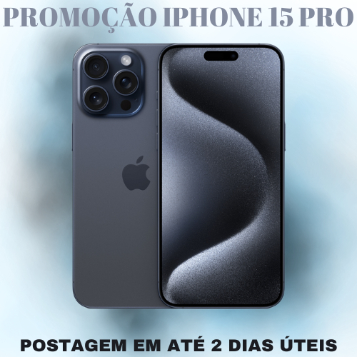 Celular iPhone 15 Pro 128gb Original Lacrado 1 Ano de Garantia