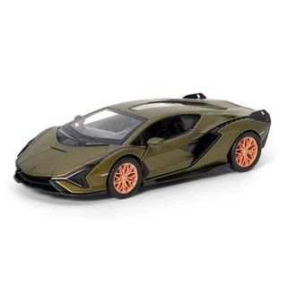 Miniatura Carrinho Lamborghini SiAN 1/40 carrinho de ferro abre as portas