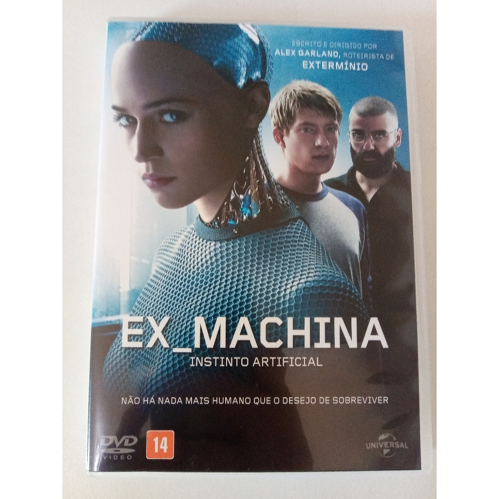 DVD Ex Machina - Alicia Vikander - Original | Shopee Brasil