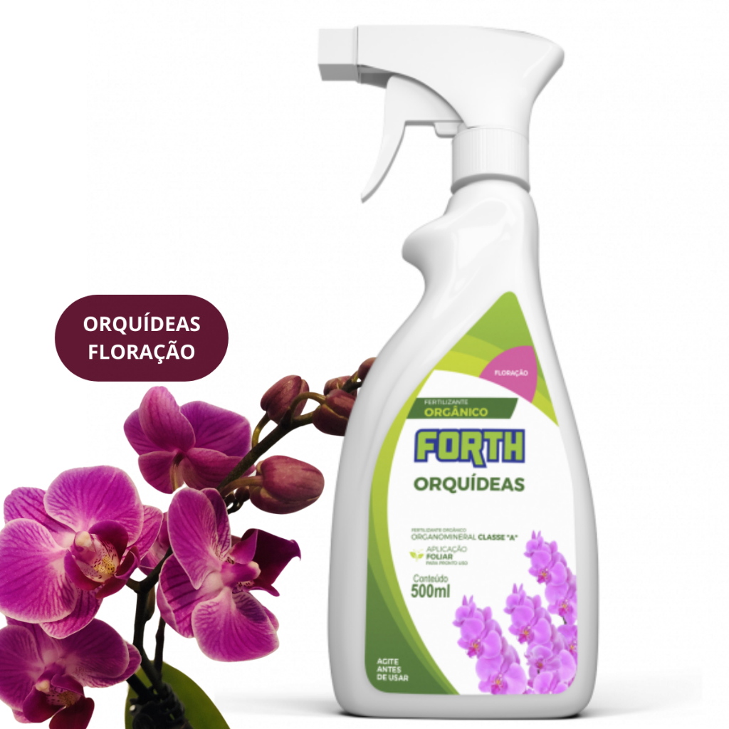 Fertilizante Adubo Orgânico 500ml Forth - Orquídeas Floração | Shopee ...