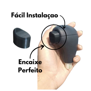 Botão para Manopla Câmbio Automático Renault Logan/Sandero/Duster/Megane Peça de Reposição