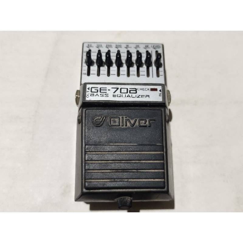 Pedal Oliver Ge 70b Bass Equalizer Shopee Brasil