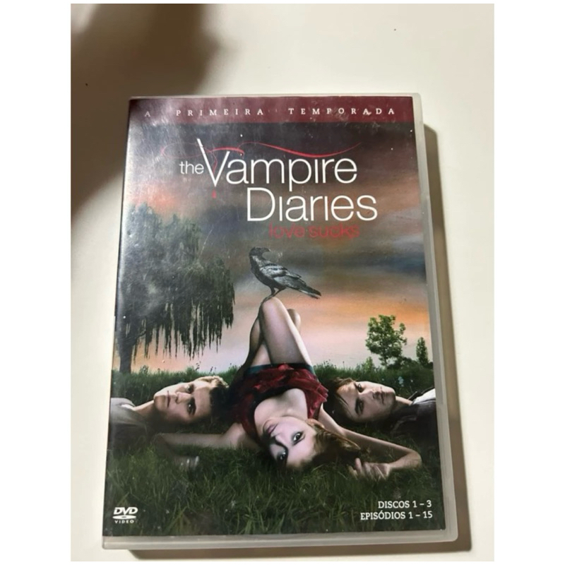 DVDS The Vampire Diaries 1 a 5 temporada | Shopee Brasil