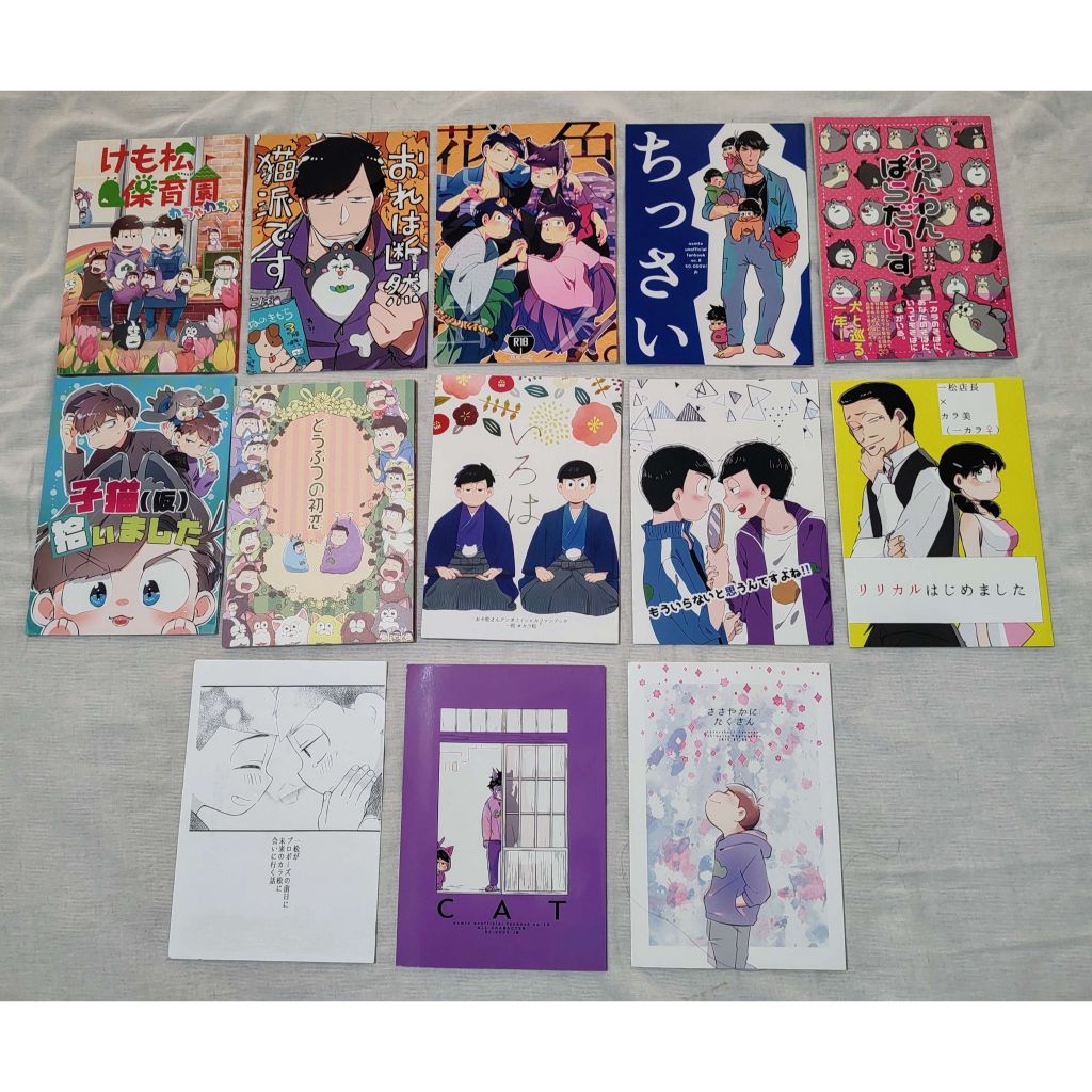 Coleção de Doujinshi de Osomatsu-San (inclui BL / Yaoi)