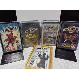 Super Trunfo antigo Grow - Cavaleiros do Zodíaco - RARIDADES!