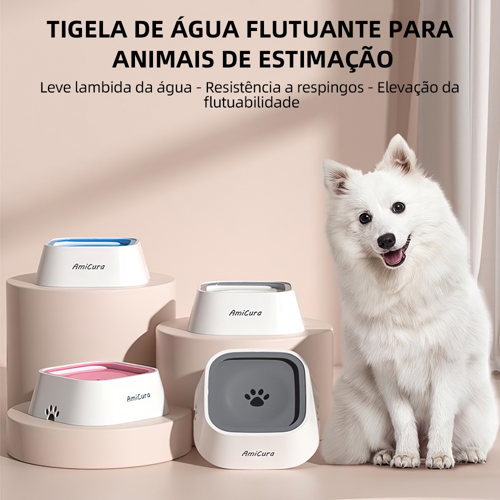 TIGELA DE ÁGUA FLUTUANTE PARA ANIMAIS DE ESTIMAÇÃO