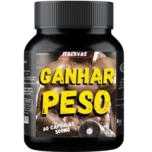 Suplemento Ganhar Peso Rápido 500mg 60 Cápsulas Premium | Shopee Brasil