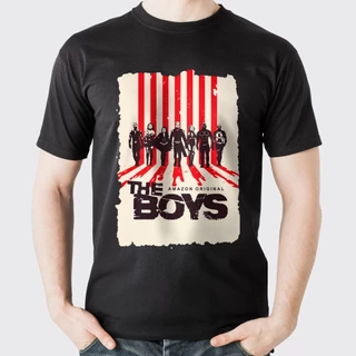 Camiseta Camisa Serie The boys Blusa unissex 100% Algodão 30.1 Varias Estampas Envio imediato