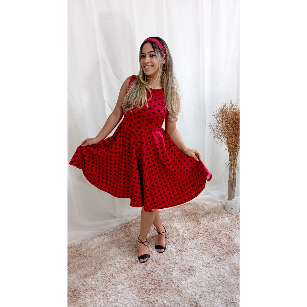 Vestidos Longos Vestido Dos Anos 80 E 90 Vestido Anos 80 Poá