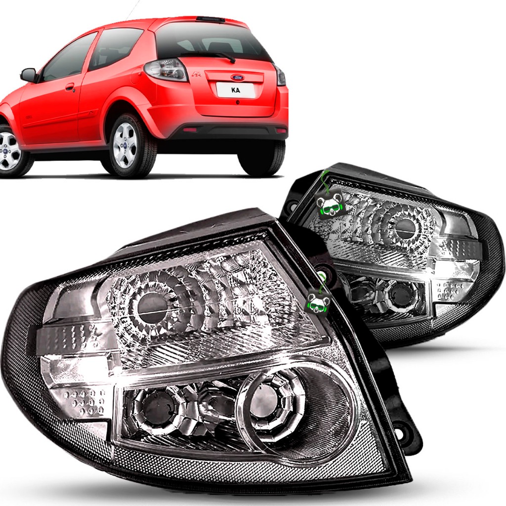 Lanterna Traseira Fumê Ford Ká 2011 2012 2013