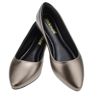 Sapatilha Feminina Bico Fino Rasteira Scarpin Mule Shekinah Tendência Trabalho Festa Moda Conforto