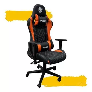 Cadeira gamer confortável escritório couro sintético