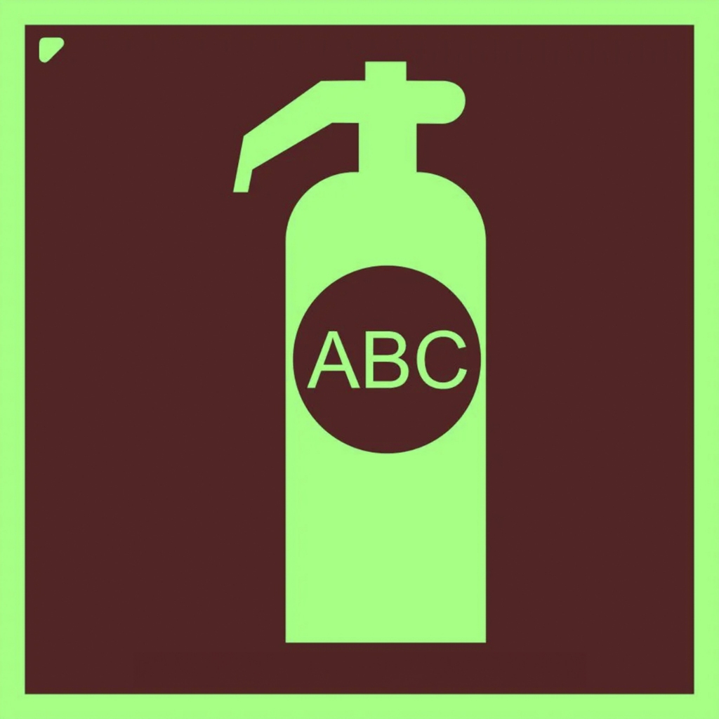 Extintor ABC Placa Sinalização Apartamento Bombeiro Segurança | Shopee ...