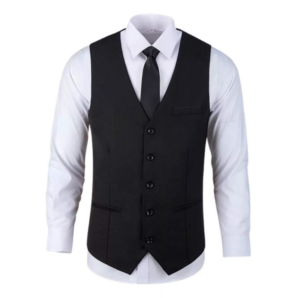 Colete Social Masculino Promoção Preto Plus Size Tamanhos Especiais ...