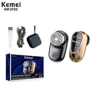 Barbeador Mini Shaver Recarregável Kemei KM- 2722