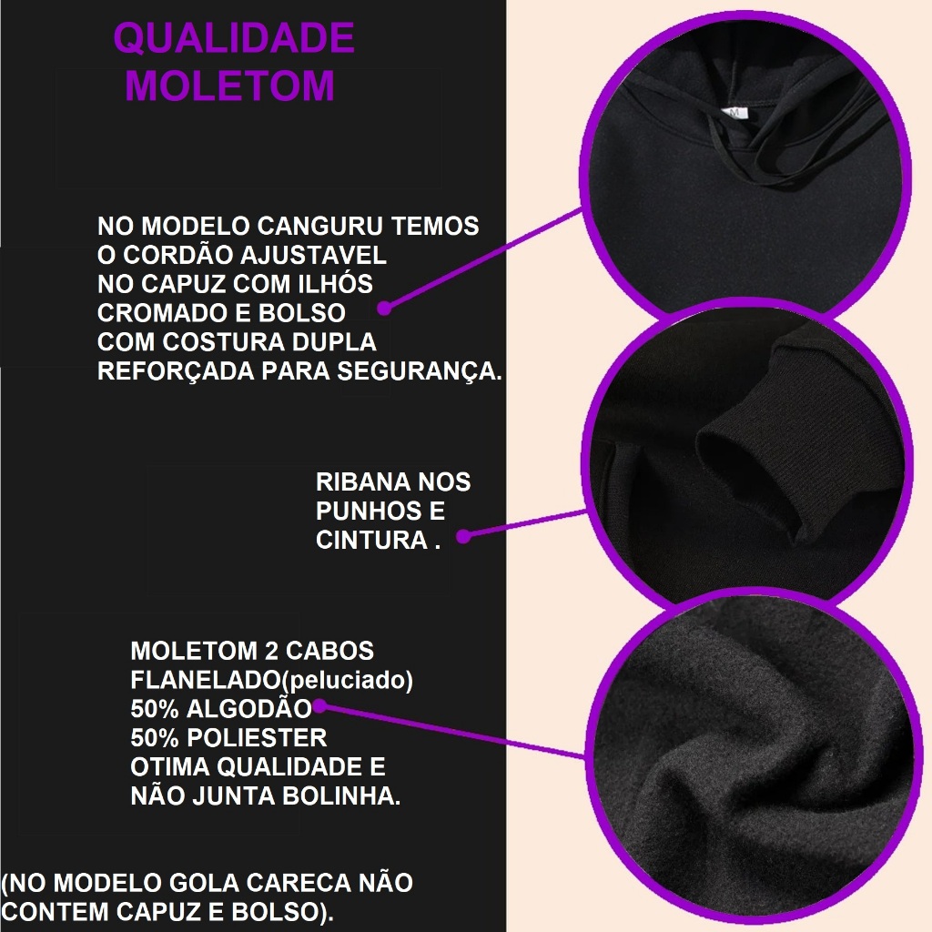 Imagem do produto Blusa Moletom Canguru Capuz E Bolso Flanelado Unissex Streetwear Feminino urso Smile Tumblr manga moda 2