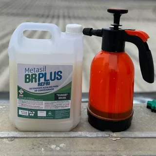 Detergente Desincrustante BR PLUS Alcalino Concentrado Metasil 5 L Limpeza Ar Condicionado