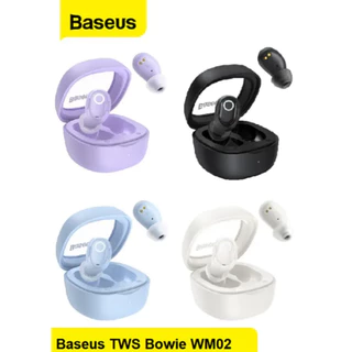 Fone De Ouvido Sem Fio Baseus Wm02 Bluetooth 5.3 Bateria 25h