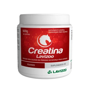 Suplemento para Cavalos Atletas Creatina Lavizoo - 500 gr em Oferta na Shopee