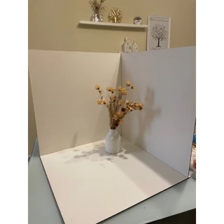 Cenário Fotográfico para fotografar os seus produtos - Branco e Personalizado com sua logomarca - envio RÁPIDO