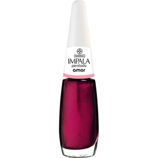 ESMALTE PEROLADO AMOR 7.5ML IMPALA.