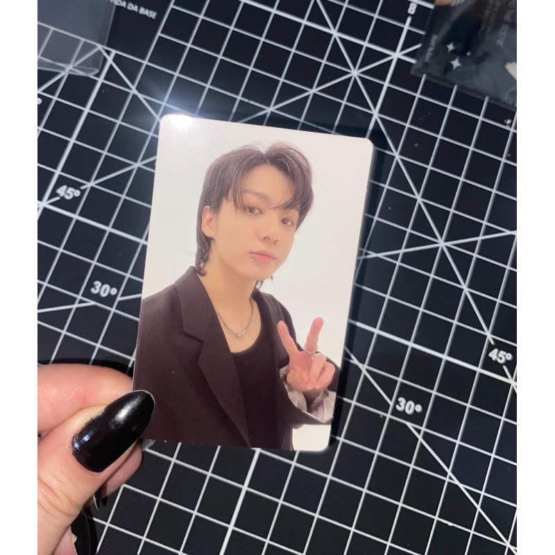 BTS PHOTOCARD JUNGKOOK GOLDEN LIVE WEVERSE/ PC CINEMA I AM STILL
