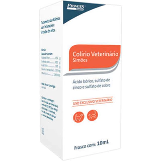 Colírio Veterinário Simões 10 mL