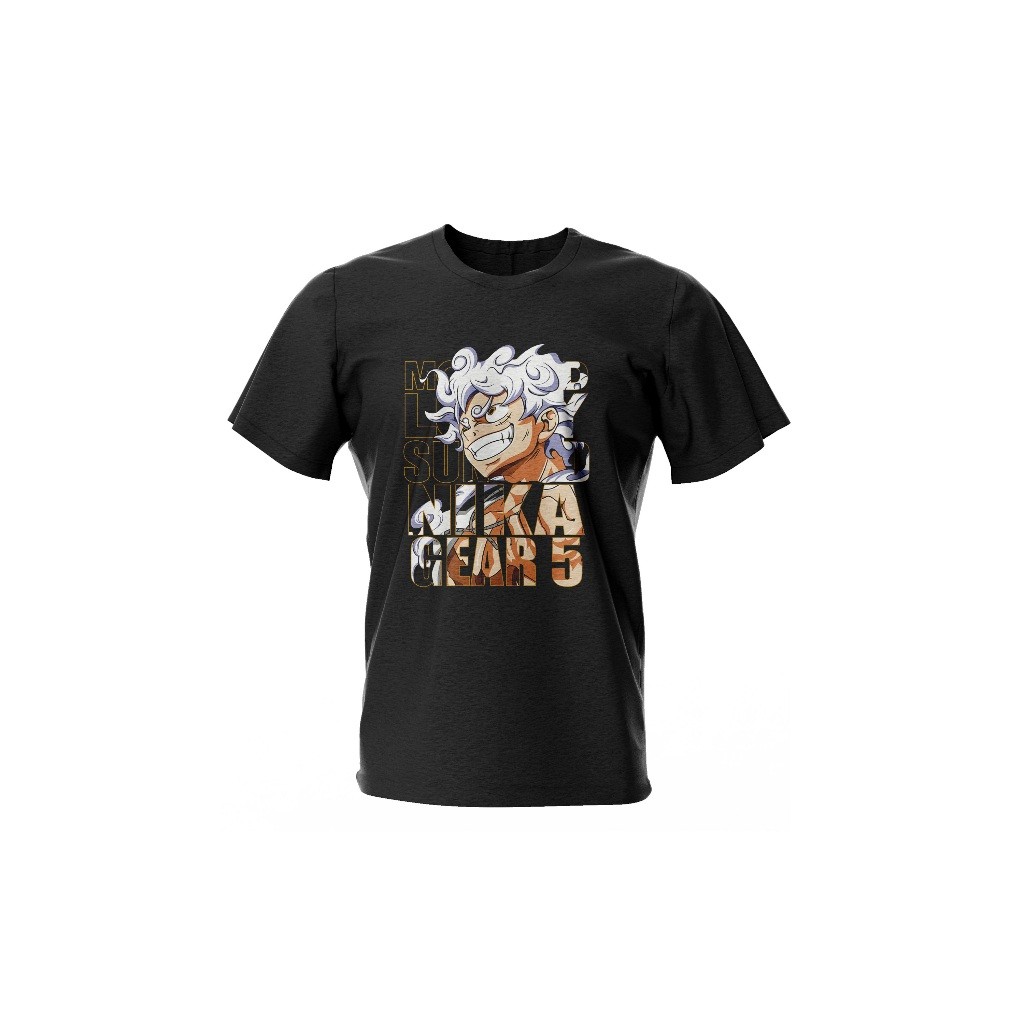 Camiseta Masculina One Piece Luffy Gear 5 Premium 01