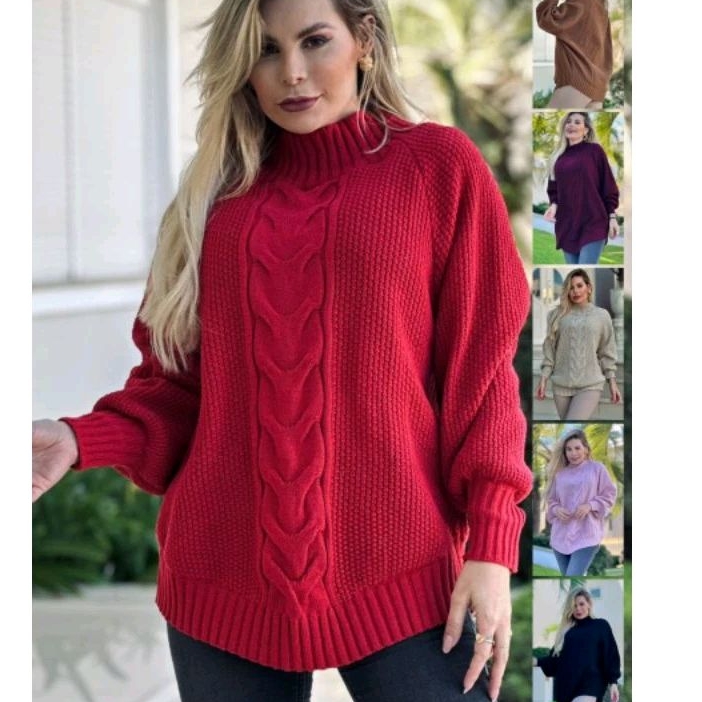 blusas de trico plus size em Promoção na Shopee Brasil 2025
