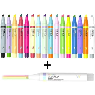 Estojo Marca Texto Bebold Blender New Pen Kit 10 pincel Misture Cores