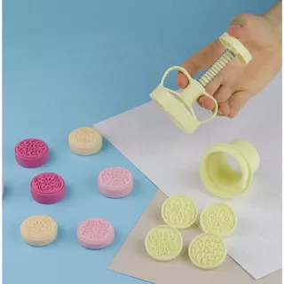 Kit Ejetor Max Blue Star Arabescos Para Massas Brigadeiros e Doces