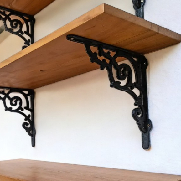 Mão Francesa De Ferro Suporte Para Prateleira Cantoneira De Ferro Resistente Suporte Decorativo Unidade
