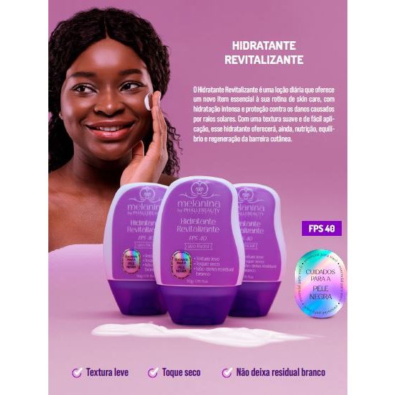 Linha Facial Melanina da PhalleBeauty | Shopee Brasil