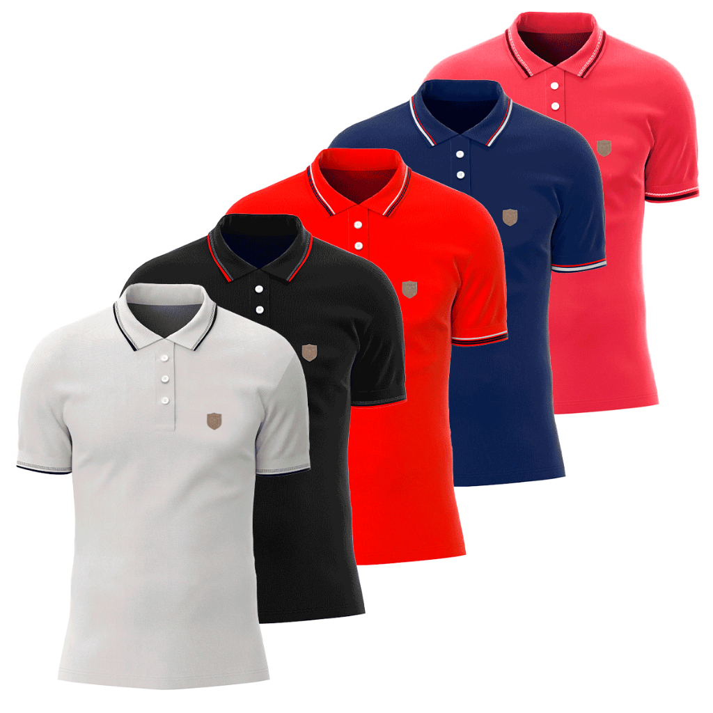 Camisas Gola Polo Masculinas De Ótima Qualidade Camisa Polo 100% ...