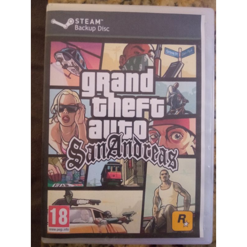 GTA SAN ANDREAS PC | Shopee Brasil