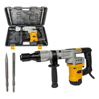 Martelete Demolidor Rompedor 1900w Industrial 10kg SA9424 Profissional + Ponteira e Talhadeira ENVIO IMEDIATO