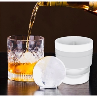 Forma De Gelo Esfera Bola Silicone Grande Redonda Bar Whisky Molde ICE Ball Drink
