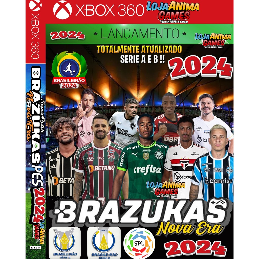 Pes 2024 Xbox 360 Super Atualizado LT 3.0 | Shopee Brasil